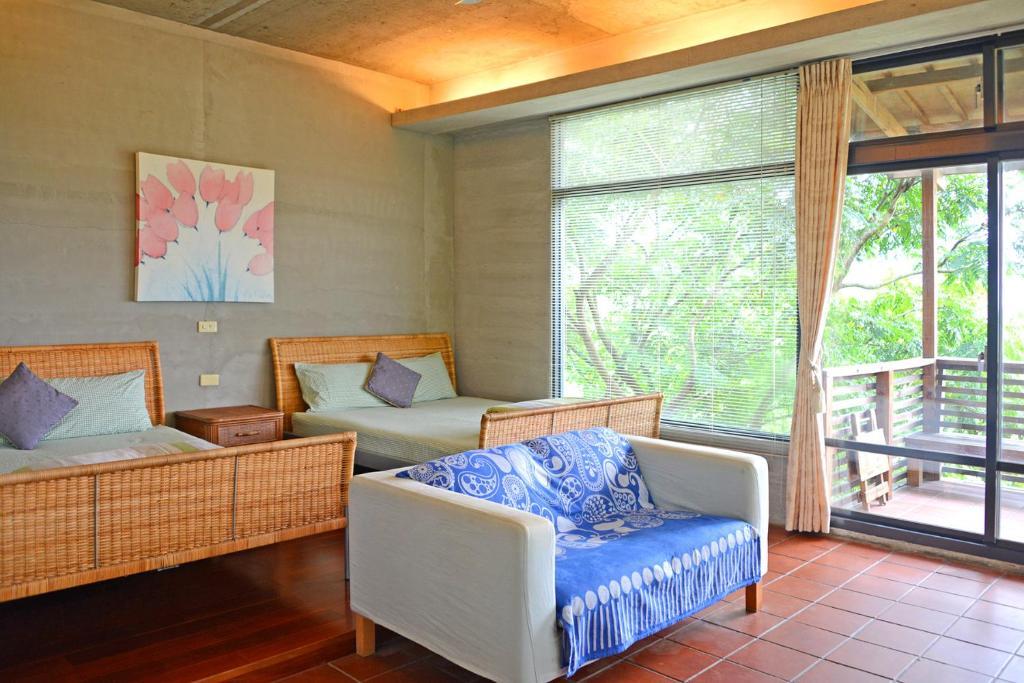 Nantou Puli Sunrise Villa Homestay B&B Habitación foto